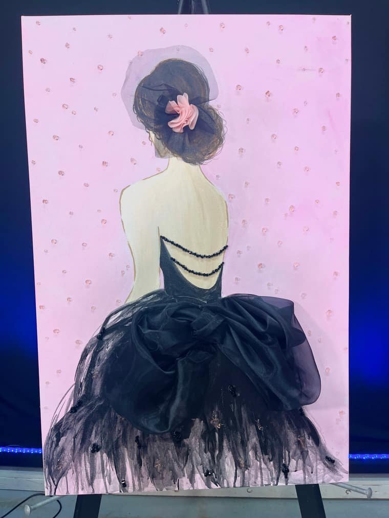 Mixed media artwork